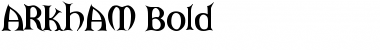 Download ARKHAM Font Download ARKHAM Font