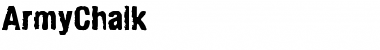 Download ArmyChalk Font Download ArmyChalk Font