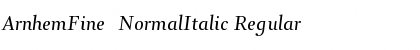 Download ArnhemFine-NormalItalic Font Download ArnhemFine-NormalItalic Font