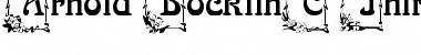 Download Arnold BocklinC Initials Font Download Arnold BocklinC Initials Font