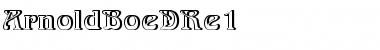Download ArnoldBoeDRe1 Font Download ArnoldBoeDRe1 Font