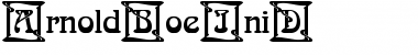 Download ArnoldBoeIniD Font Download ArnoldBoeIniD Font