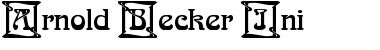 Download Arnold Becker Ini Font Download Arnold Becker Ini Font