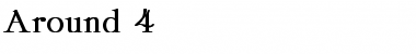 Download Around 4 Font Download Around 4 Font