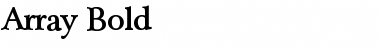Download Array Font Download Array Font