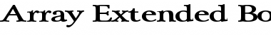 Download Array Extended Font Download Array Extended Font