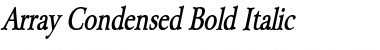 Download Array-Condensed Font Download Array-Condensed Font