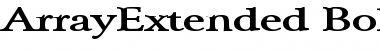 Download ArrayExtended Font Download ArrayExtended Font