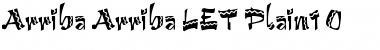 Download Arriba Arriba LET Font Download Arriba Arriba LET Font