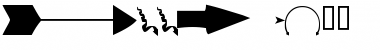 Download Arrows#1 Font Download Arrows#1 Font