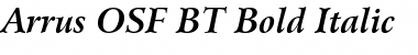 Download Arrus OSF BT Font Download Arrus OSF BT Font