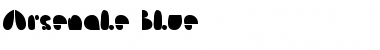 Download Arsenale Blue Font Download Arsenale Blue Font