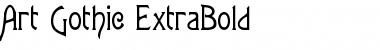 Download Art Gothic ExtraBold Font Download Art Gothic ExtraBold Font
