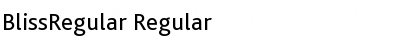 Download BlissRegular Font Download BlissRegular Font
