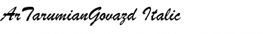 Download ArTarumianGovazd Font Download ArTarumianGovazd Font