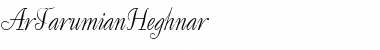 Download ArTarumianHeghnar Font Download ArTarumianHeghnar Font