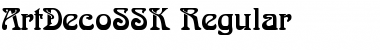 Download ArtDecoSSK Font Download ArtDecoSSK Font