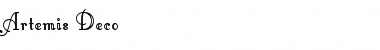 Download Artemis Deco Font Download Artemis Deco Font