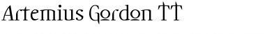 Download Artemius Gordon TT Font Download Artemius Gordon TT Font