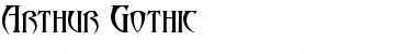 Download Arthur Gothic Font Download Arthur Gothic Font