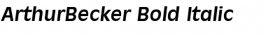 Download ArthurBecker Font Download ArthurBecker Font