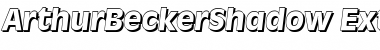 Download ArthurBeckerShadow-ExtraBold Font Download ArthurBeckerShadow-ExtraBold Font