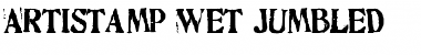 Download Artistamp Wet Jumbled Font Download Artistamp Wet Jumbled Font