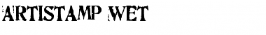Download Artistamp Wet Font Download Artistamp Wet Font