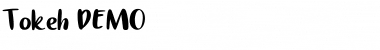 Download Tokeh DEMO Font Download Tokeh DEMO Font