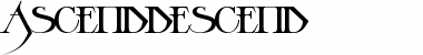 Download Ascend Descend Font Download Ascend Descend Font