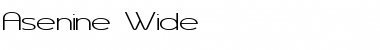 Download Asenine Wide Font Download Asenine Wide Font