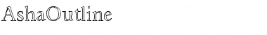 Download AshaOutline Font Download AshaOutline Font