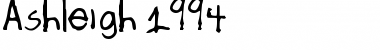Download Ash94 Font Download Ash94 Font