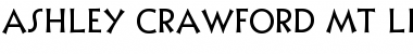 Download Ashley Crawford MT Light Font Download Ashley Crawford MT Light Font