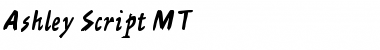 Download Ashley Script MT Font Download Ashley Script MT Font