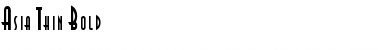 Download Asia Thin Font Download Asia Thin Font