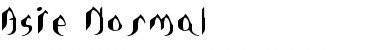 Download Asie Font Download Asie Font
