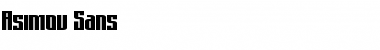 Download AsimovSans Font Download AsimovSans Font
