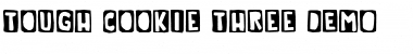 Download Tough Cookie Three DEMO Font Download Tough Cookie Three DEMO Font