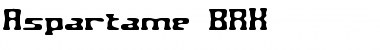 Download Aspartame BRK Font Download Aspartame BRK Font
