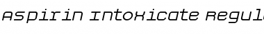 Download Aspirin-Intoxicate Font Download Aspirin-Intoxicate Font
