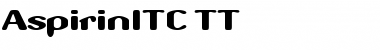 Download AspirinITC TT Font Download AspirinITC TT Font