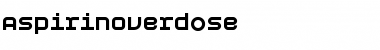 Download AspirinOverdose Font Download AspirinOverdose Font