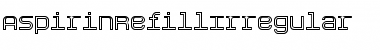 Download AspirinRefillIrregular Font Download AspirinRefillIrregular Font