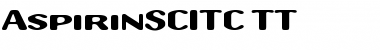 Download AspirinSCITC TT Font Download AspirinSCITC TT Font