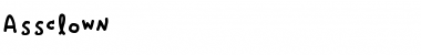 Download Assclown Font Download Assclown Font