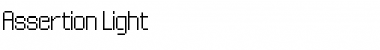 Download Assertion Light Font Download Assertion Light Font