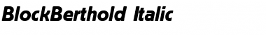 Download BlockBerthold Font Download BlockBerthold Font