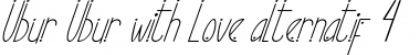 Download Ubur Ubur with Love alternatif4 Font Download Ubur Ubur with Love alternatif4 Font
