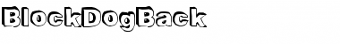 Download BlockDogBack Font Download BlockDogBack Font